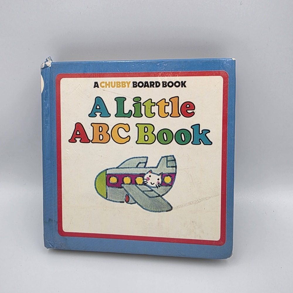 A Little ABC Book ~ A Chubby Board Book‎ Vintage 1980 By Simon & Schuster